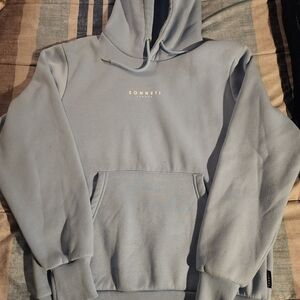 Men's Blue Hoodie Sweater